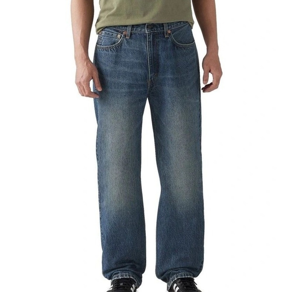 NWT Levi's 565 Loose Straight Jeans Men's 30x30 Blue Cotton Denim